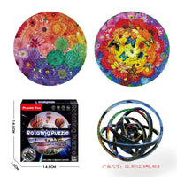 HKM-719699 3D Flip Rotating Puzzle Toy for Kids - Educational Decompression Toy for All Ages
