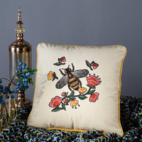 HKM-719763 Retro Square Waist Cushion Pillow with Tassel Backrest, Available in Multiple Colors and Designs (45x45cm)