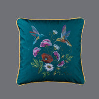 HKM-719763 Retro Square Waist Cushion Pillow with Tassel Backrest, Available in Multiple Colors and Designs (45x45cm)
