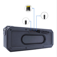 HKM-719763 Wireless Bluetooth Stereo Earbuds with 20m Transmission Range, Waterproof and Dustproof Design, Car Handsfree Functionality