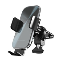 HKM-719763 Wireless Fast Charging Car Air Vent Mount with Intelligent Metal Detection
