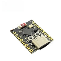 HKM-719891 ESP32 SuperMini Development Board - Compact Black and Pink Design, Dimensions 18x225mm