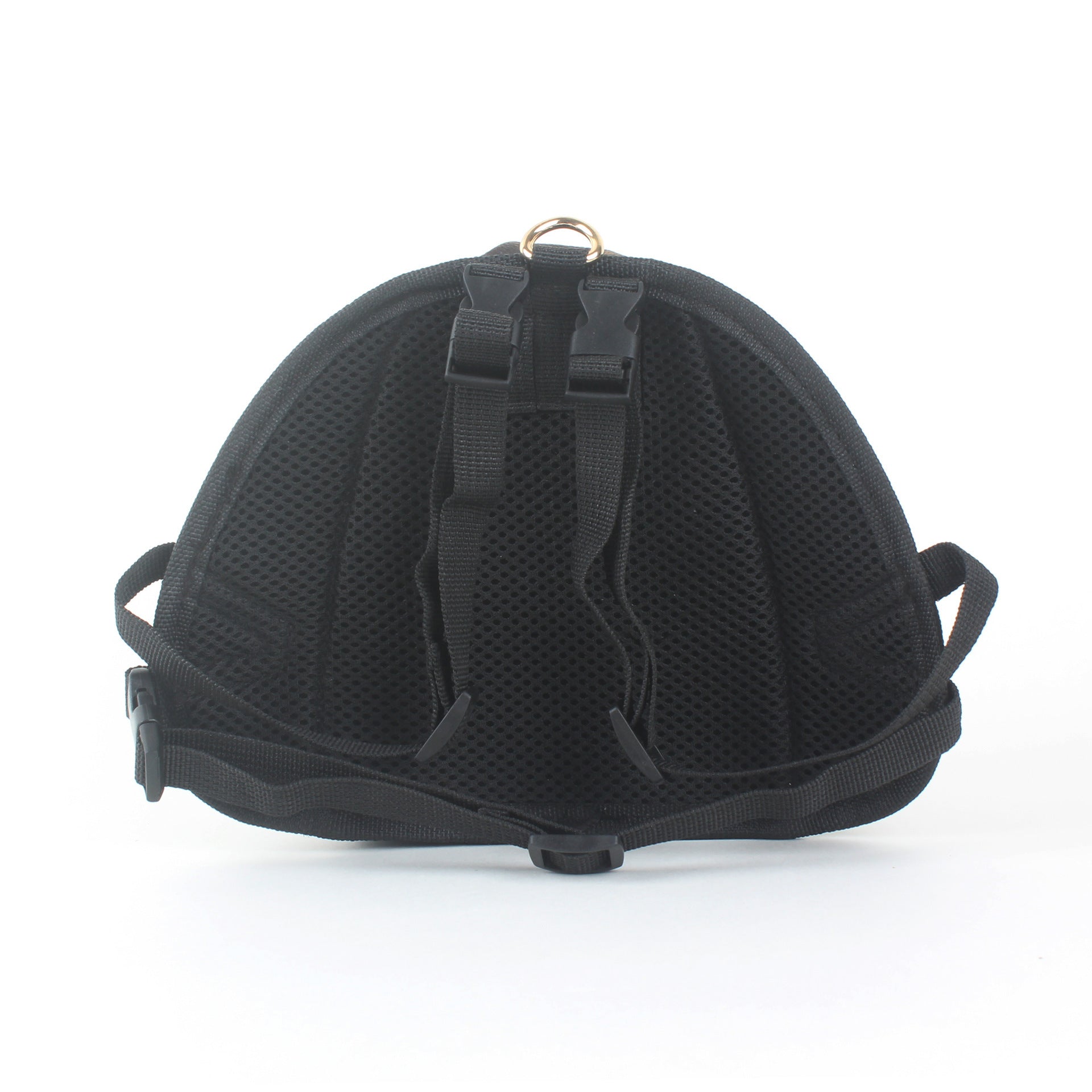 HKM-719891 Trendy Green Striped Dog Backpack for Small to Medium-Sized Pets