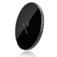HKM-719955 Wireless Charging Mirror - Round Design with Indication Function and Lithium Battery