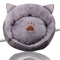 HKM-720083 Cat ears kennel warm padded pet nest