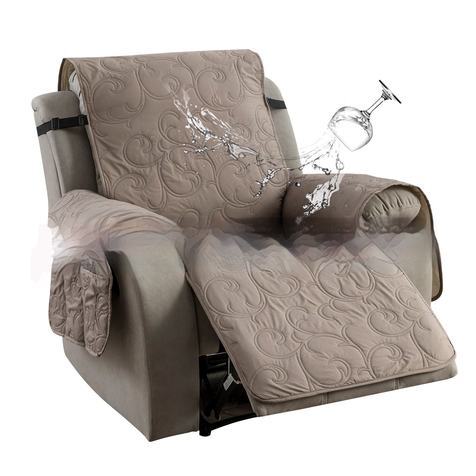 HKM-720083 Multi-Color Non-Slip Polyester Sofa Cushion – Modern Dust Cover in Various Sizes and Shades