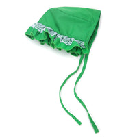 HKM-720211 Cute Lace Sun Hat for Dogs - Monochrome TC Cloth Headgear, Available in S, M, L Sizes
