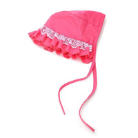HKM-720211 Cute Lace Sun Hat for Dogs - Monochrome TC Cloth Headgear, Available in S, M, L Sizes