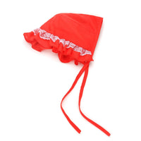 HKM-720211 Cute Lace Sun Hat for Dogs - Monochrome TC Cloth Headgear, Available in S, M, L Sizes