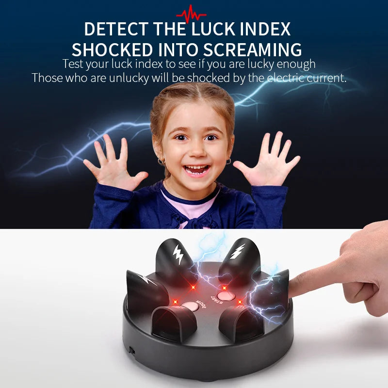 HKM-720275 Electric Shock Roulette Game for Kids - Fun Light and Sound Party Toy