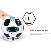 HKM-720339 Interactive Singing and Dancing Robot Toy for Kids, Educational Light & Sound Features, Ages 2-7, ABS Plastic