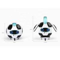 HKM-720339 Interactive Singing and Dancing Robot Toy for Kids, Educational Light & Sound Features, Ages 2-7, ABS Plastic