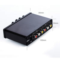 HKM-720403 Dual Microphone Mini Karaoke Mixer with Reverb and Echo Effects