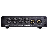 HKM-720403 Dual Microphone Mini Karaoke Mixer with Reverb and Echo Effects