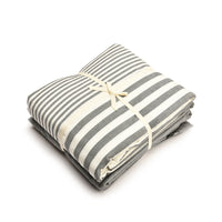 HKM-720467 Bedding Set in Pure Cotton - City Bar Series, 4-Piece Collection, Multiple Sizes Available