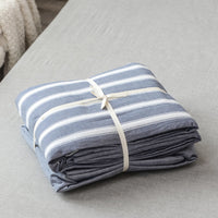 HKM-720467 Bedding Set in Pure Cotton - City Bar Series, 4-Piece Collection, Multiple Sizes Available