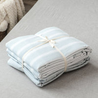 HKM-720467 Bedding Set in Pure Cotton - City Bar Series, 4-Piece Collection, Multiple Sizes Available