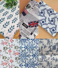 HKM-720531 Linen-Cotton Blend Printed Fabric for Bags and Home Textile Projects