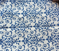HKM-720531 Linen-Cotton Blend Printed Fabric for Bags and Home Textile Projects