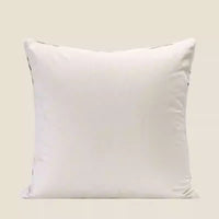 HKM-720531 Plush Decorative Pillow with Light and Dark Small Tree Design, 45x45cm