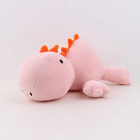 HKM-720531 Soft Weighted Stuffed Dinosaur Plush Pillow - Available in Various Heights for Kids