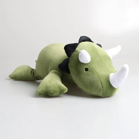 HKM-720531 Soft Weighted Stuffed Dinosaur Plush Pillow - Available in Various Heights for Kids