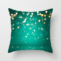 HKM-720595 Christmas-Themed Peach Skin Cushion Cover – 45x45cm Office Sofa Pillowcase