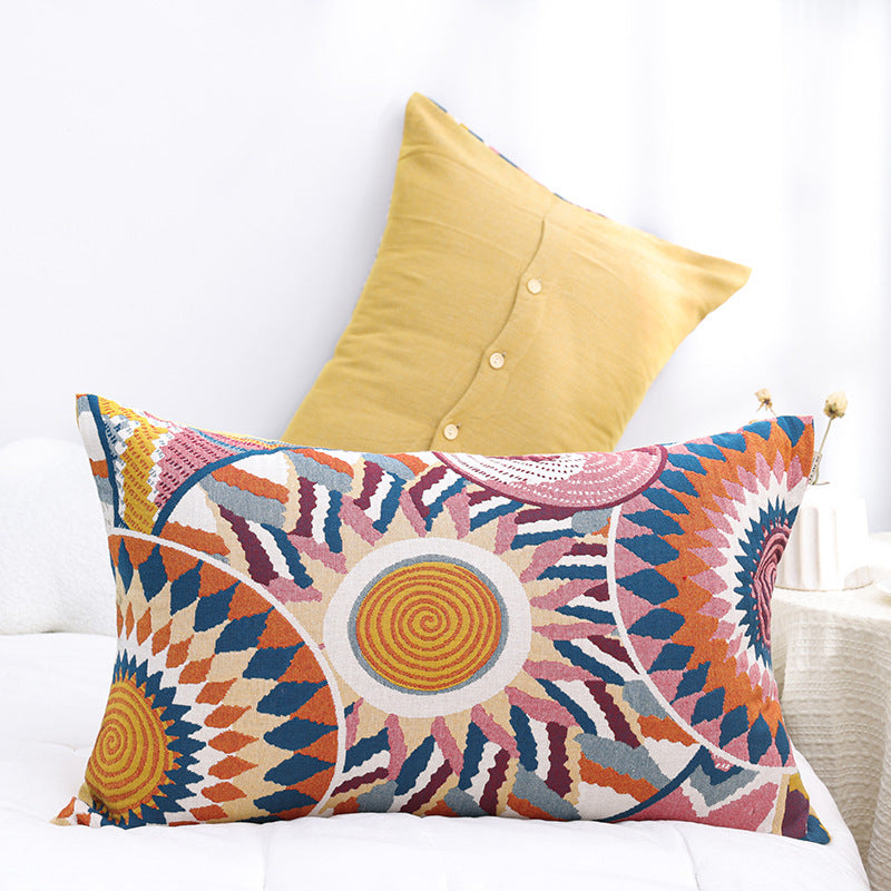 HKM-720659 Couple's Pure Cotton Washed Gauze Pillowcase - Soft, Breathable, European Style 52x78cm