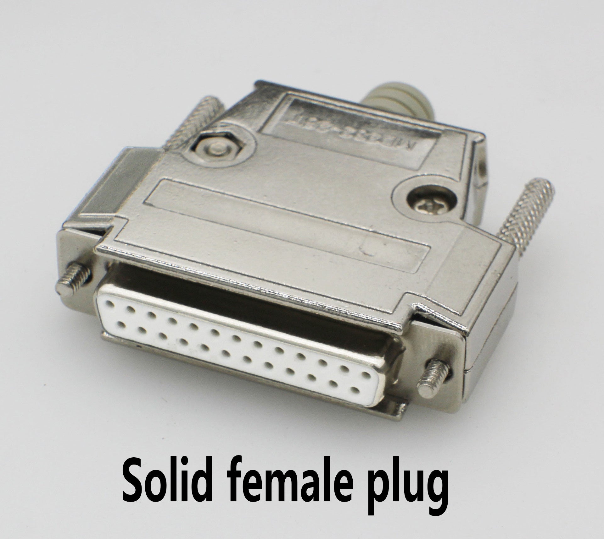 HKM-721043 DB25 Male and Female Connector, Industrial-Grade Solid Gold-Plated, 25-Pin Plug/Sockets with Metal Shell