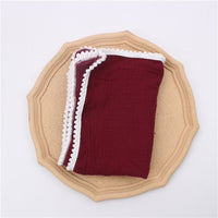 HKM-721171 Children's Cotton Gauze Blanket with Animal Patterns, 80x65cm or 100x120cm