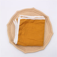 HKM-721171 Children's Cotton Gauze Blanket with Animal Patterns, 80x65cm or 100x120cm