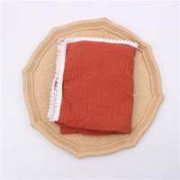 HKM-721171 Children's Cotton Gauze Blanket with Animal Patterns, 80x65cm or 100x120cm