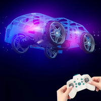 HKM-721491 Remote Control Dual Mode Drone Car - 2 in 1 RC Flying Car with 30 Meters Range
