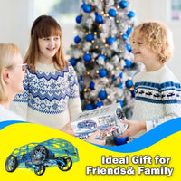HKM-721491 Remote Control Dual Mode Drone Car - 2 in 1 RC Flying Car with 30 Meters Range
