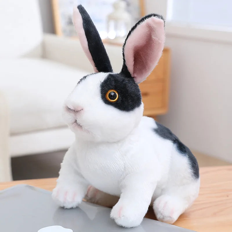 KTX-721683 Mini Plush Rabbit Doll - Soft White Stuffed Toy for Kids, Perfect for Easter and Gift-Giving