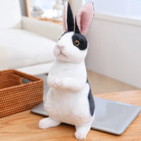 HKM-721683 Mini Plush Rabbit Doll - Soft White Stuffed Toy for Kids, Perfect for Easter and Gift-Giving