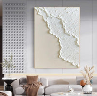 HKM-721939 Hand Painted Three-Dimensional Oil Painting on Canvas with Aluminum Alloy Frame Options