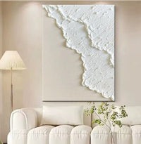 HKM-721939 Hand Painted Three-Dimensional Oil Painting on Canvas with Aluminum Alloy Frame Options