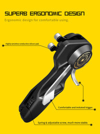 HKM-722195 Six-Finger Gaming Controller with Adjustable Triggers and Ergonomic Grip