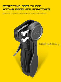 HKM-722195 Six-Finger Gaming Controller with Adjustable Triggers and Ergonomic Grip