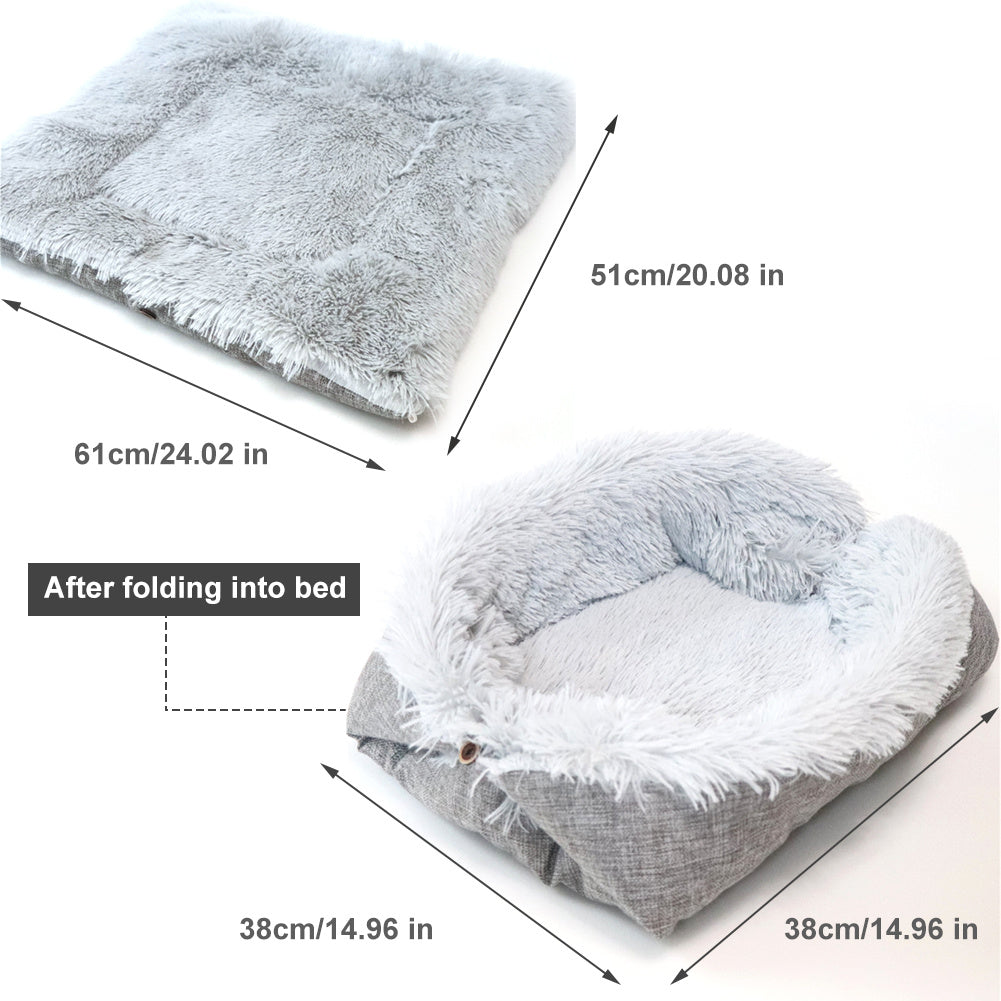 HKM-722387 South Korean velvet cat bed