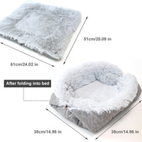 HKM-722387 South Korean velvet cat bed