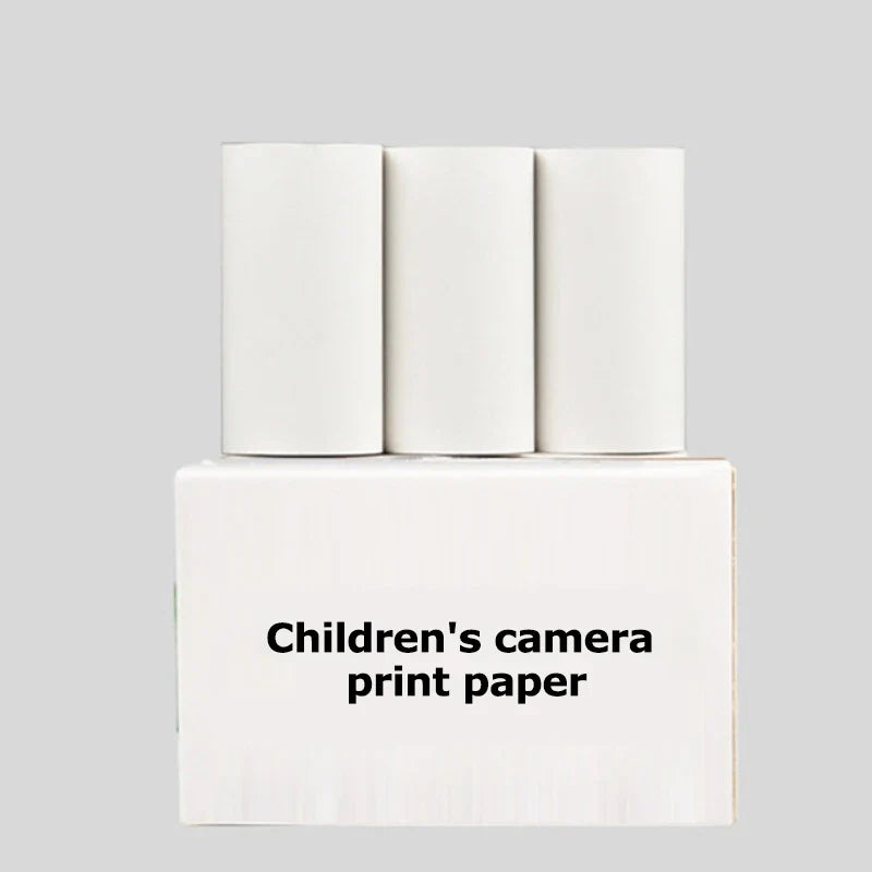 HKM-722579 57mm Thermal Photo Printer Paper Rolls - Color Adhesive Sticker Paper for Instant Printing
