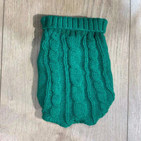 HKM-722579 Cozy Thick Wool Dog Sweater for Small Breeds in Varied Colors