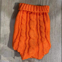 HKM-722579 Cozy Thick Wool Dog Sweater for Small Breeds in Varied Colors