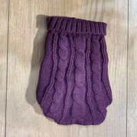 HKM-722579 Cozy Thick Wool Dog Sweater for Small Breeds in Varied Colors