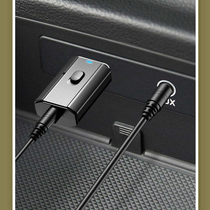 HKM-722707 Two-in-One USB Bluetooth Audio Adapter - 5.0 Receiver & Transmitter for Hands-Free Calls