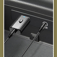 HKM-722707 Two-in-One USB Bluetooth Audio Adapter - 5.0 Receiver & Transmitter for Hands-Free Calls