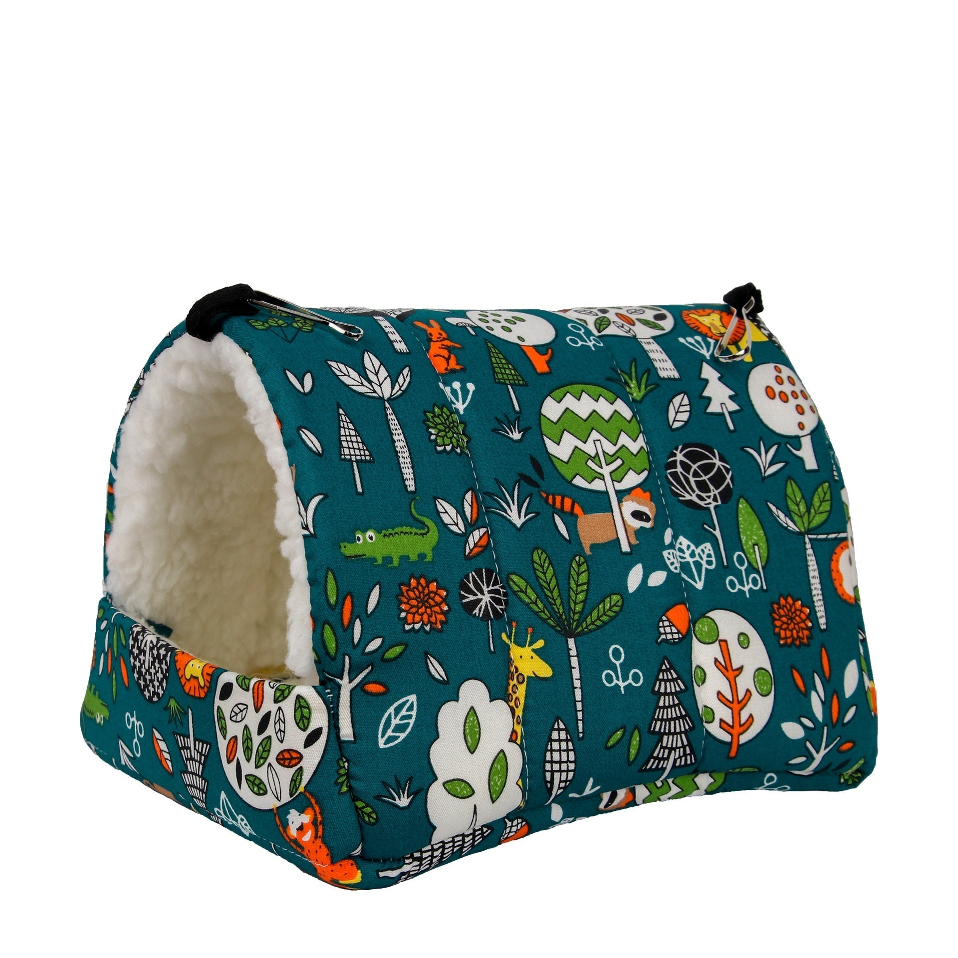 HKM-722771 Cozy Cotton Bird Nest with Fixing Hooks for Winter Comfort