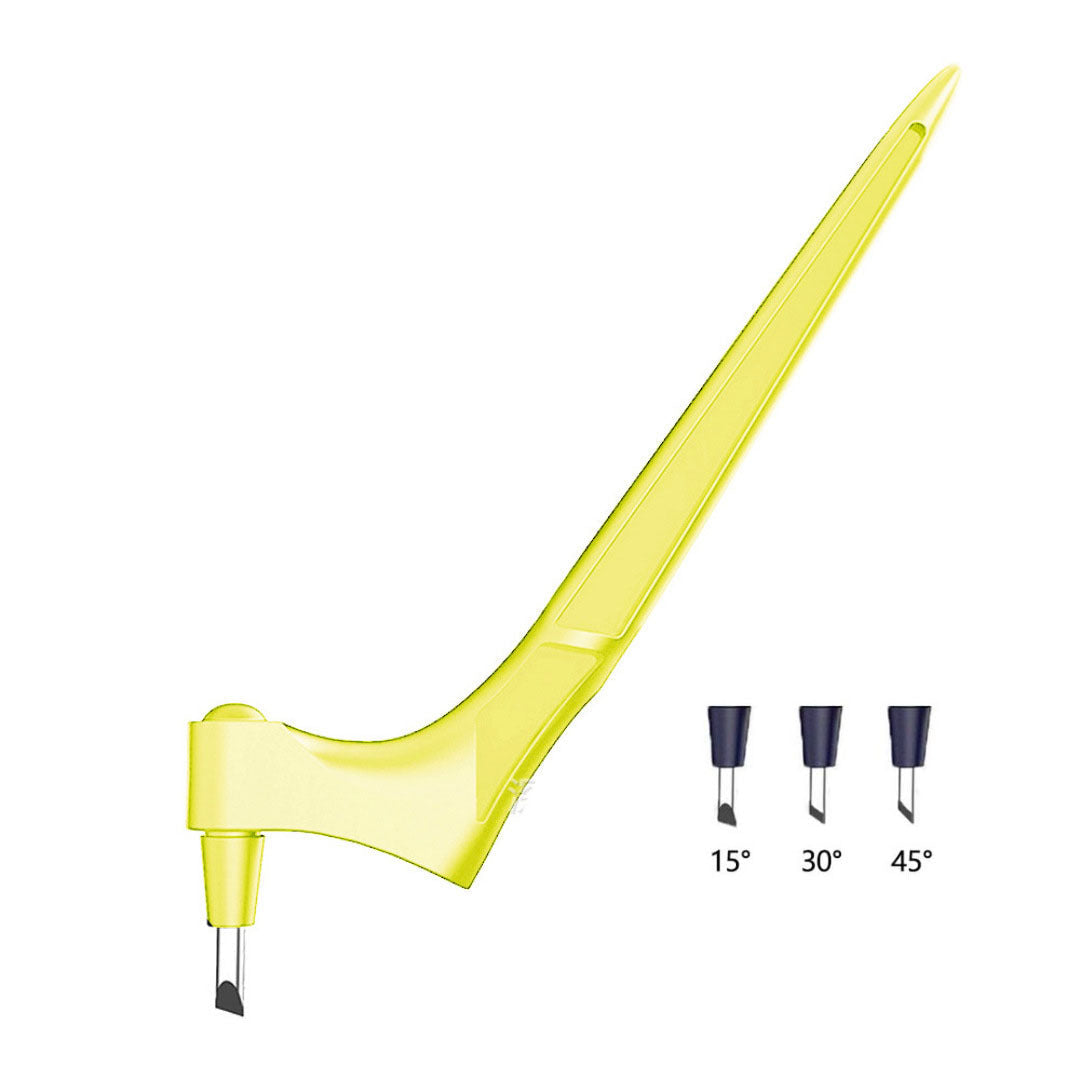 HKM-722835 360-Degree Rotating Hand-held Craft Paper Cutter and Carving Knife with Smooth Control